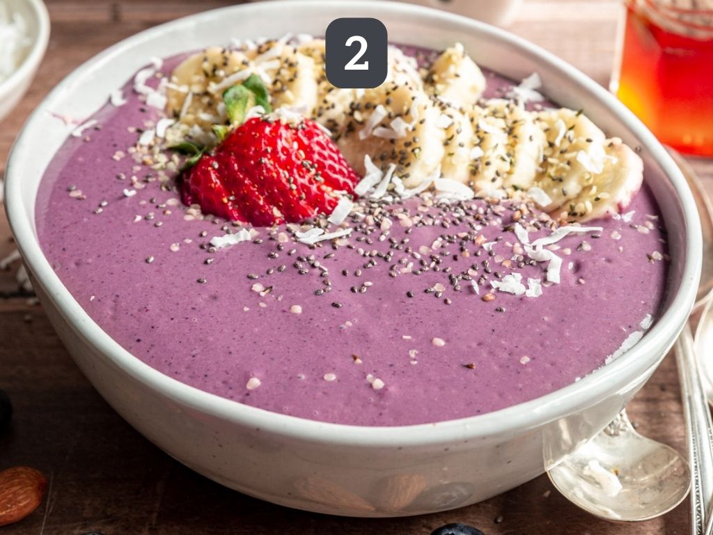 High Protein Açaí Smoothie Bowls